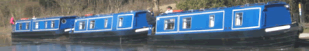 The 55ft Narrowboat. One of the Narrowboats available to hire for your holidays